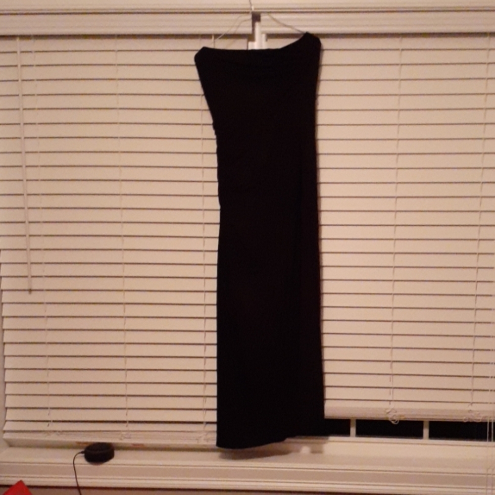 Long black dress